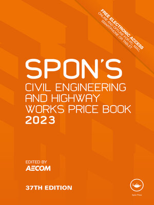 cover image of Spon's Civil Engineering and Highway Works Price Book 2023
